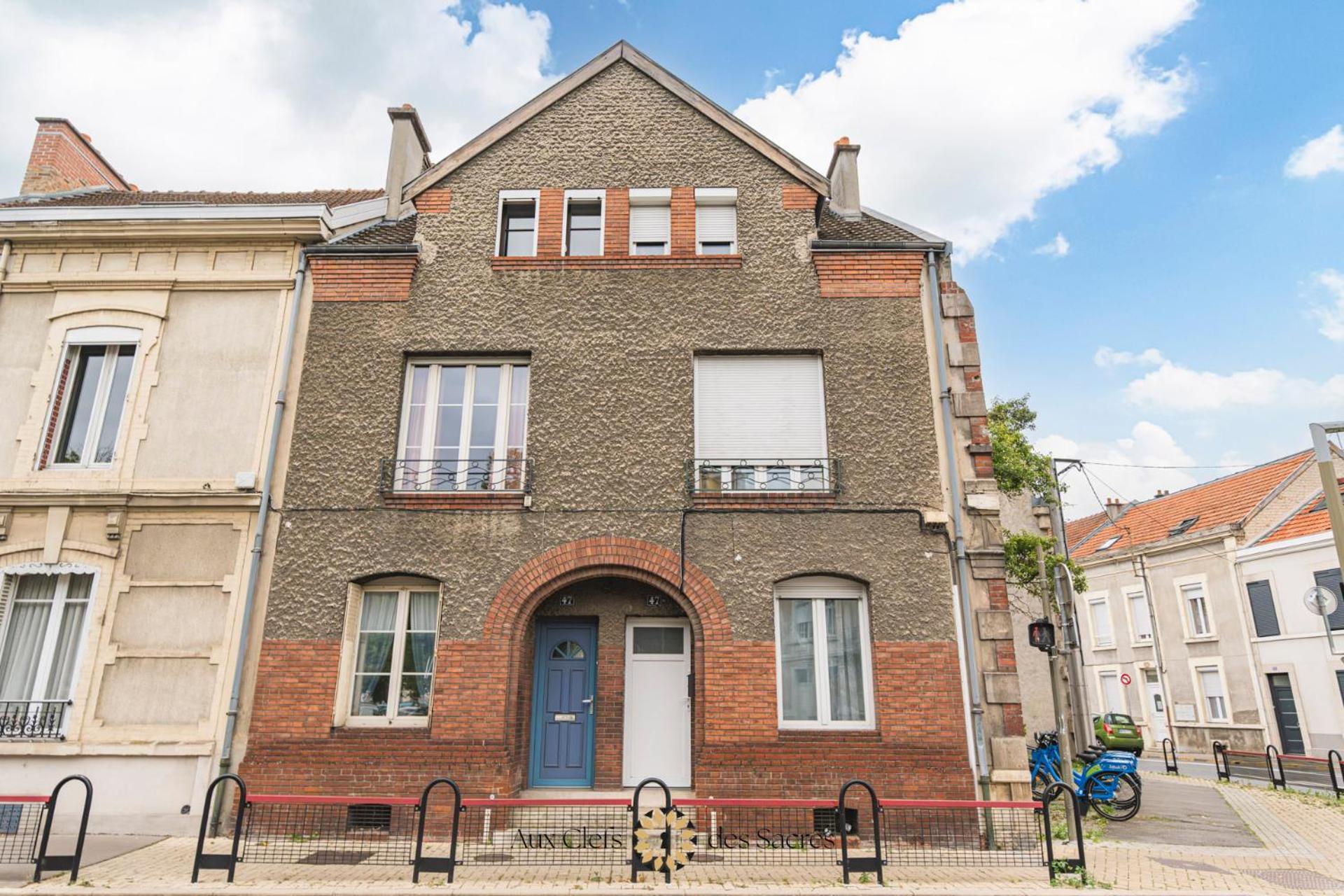 Maison De Ville Avec Cour Place Luton 랭스 외부 사진